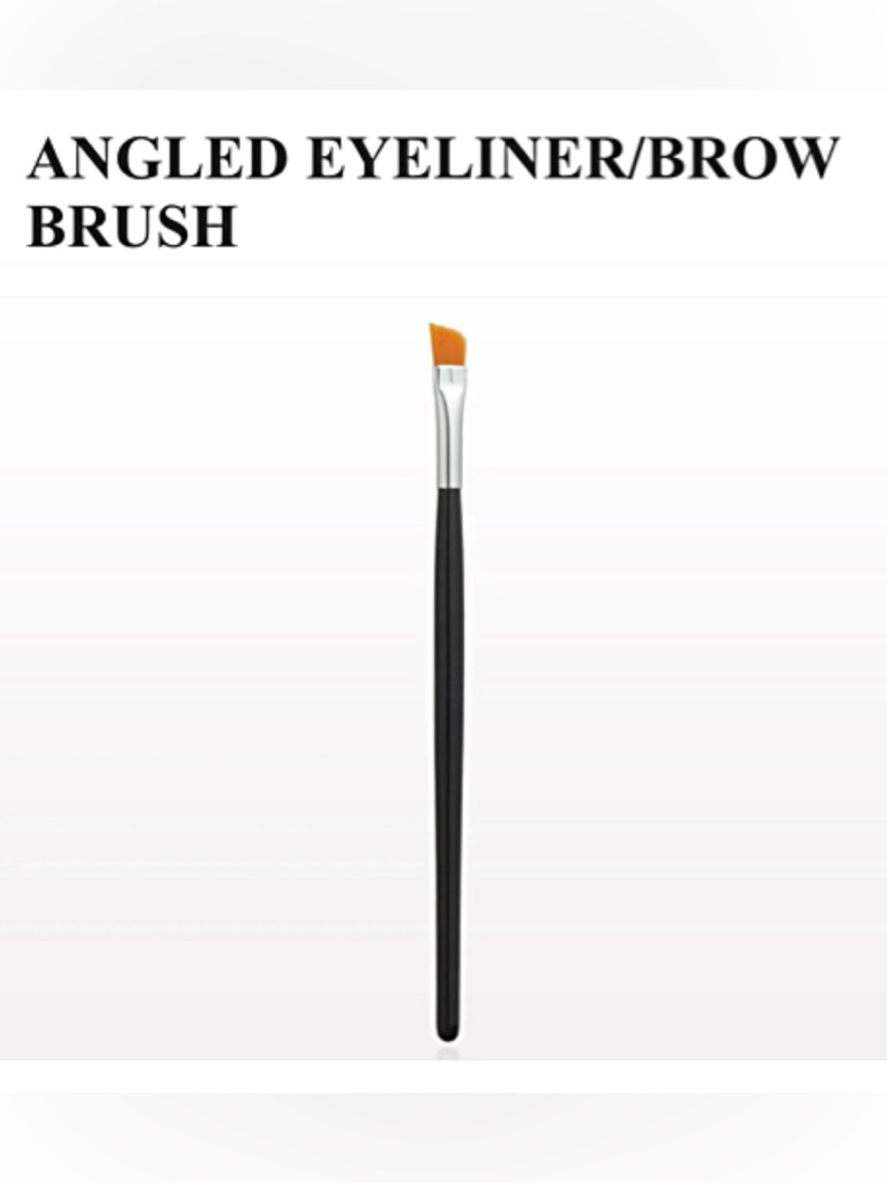 🔥$5 SALE New Angled Eyeliner Eyebrow Makeup Brush Synthetic 6”